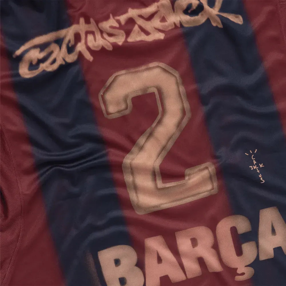 Camisa Travis Scott x Nike Barcelona Retro 2000/01