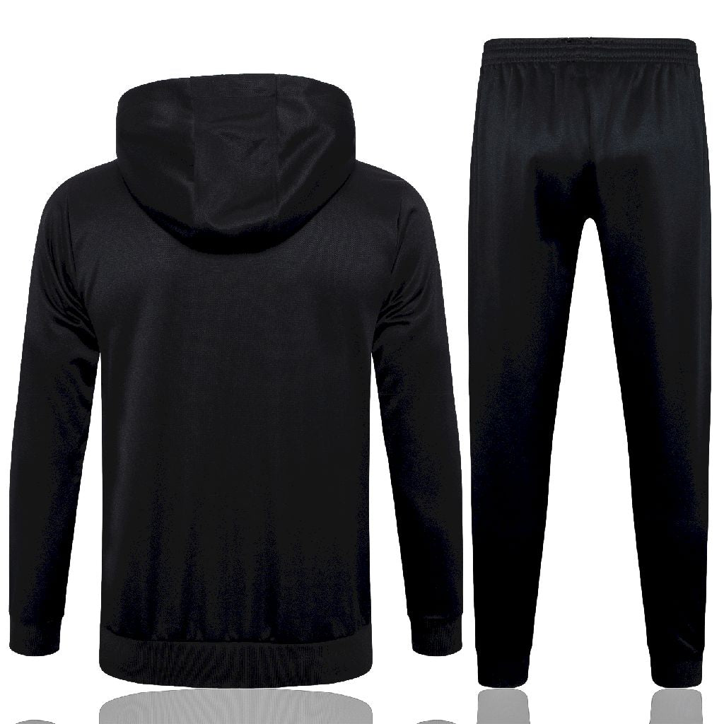 Conjunto Agasalho Treino Barcelona 24/25 - Preto