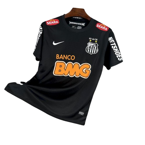 Camisa Santos 12/13 All Black - Versão Retro