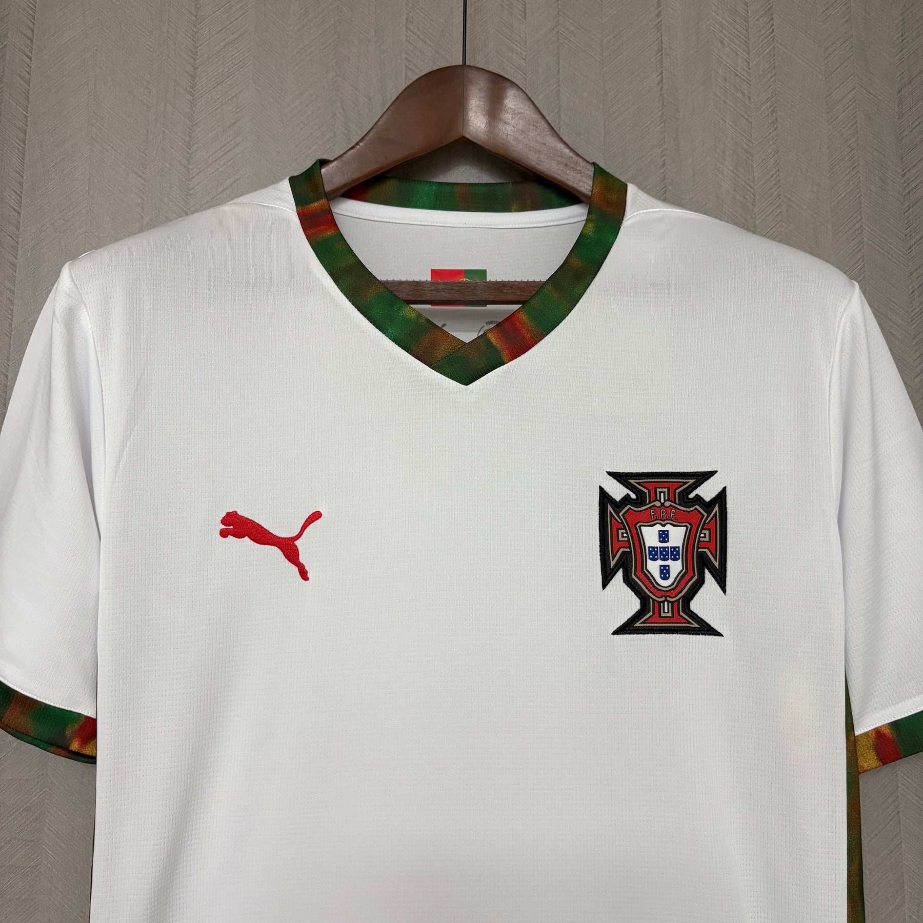 Camisa Portugal - 2026/27 White Versão Torcedor