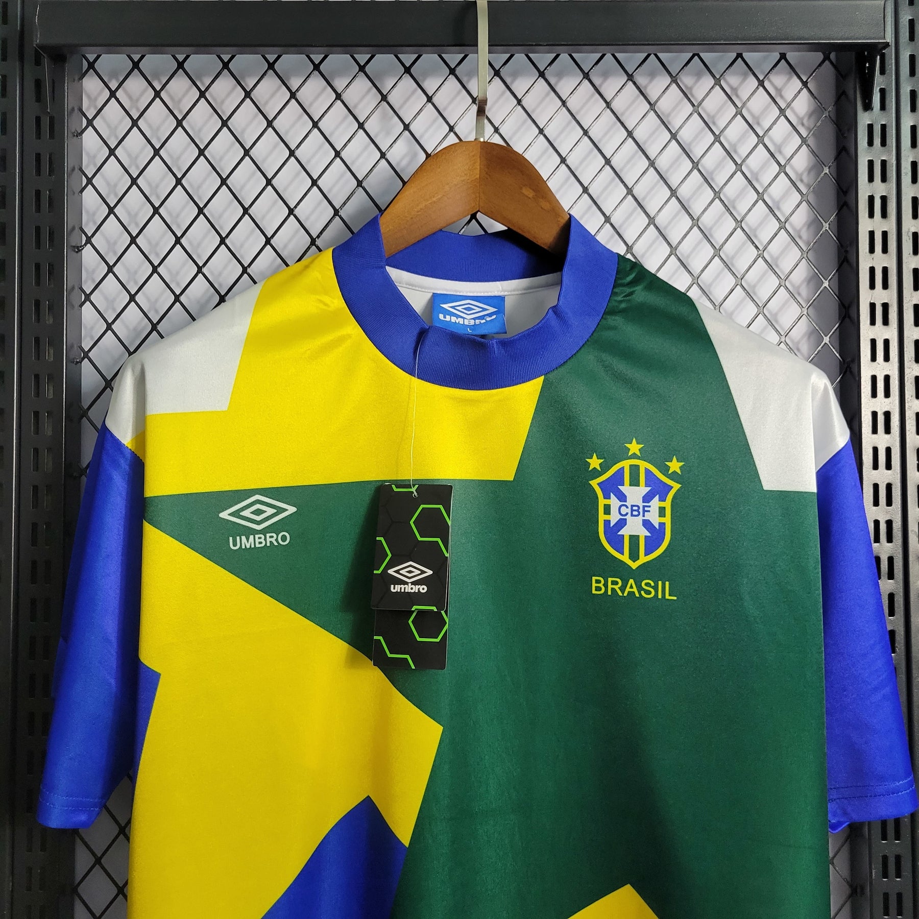 Camisa Brasil Retrô - 1991/92