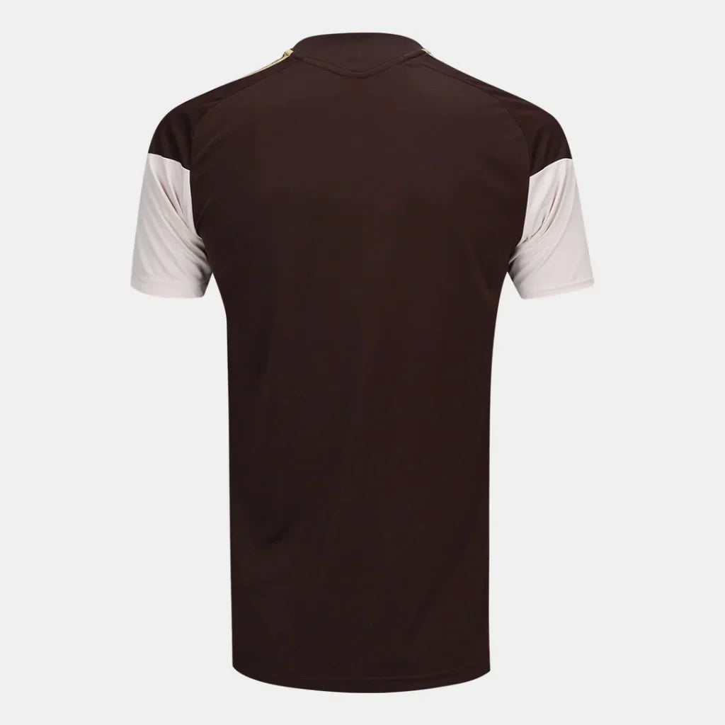 Camisa Flamengo Treino 2026/27 Competition Masculino Adidas Marrom