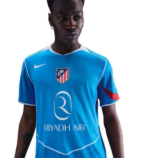 Camisa Atlético de Madrid III 25/26 Torcedor Masculino Azul