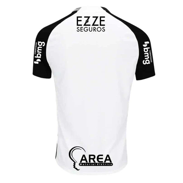Camisa Timão I 25/26 - Torcedor Masculina - Branca + Patrocínios