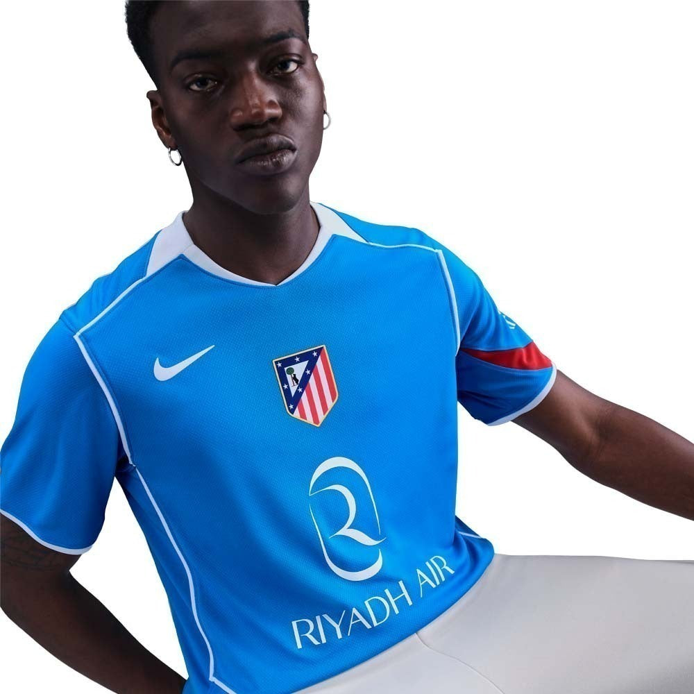Camisa Atlético de Madrid III 25/26 Torcedor Masculino Azul