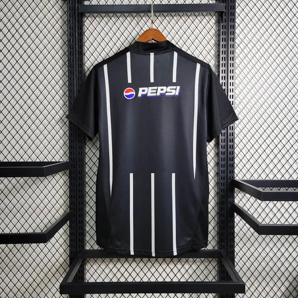 Camisa Timão 2004 - Versão Retro - Preta Pepsi Twist
