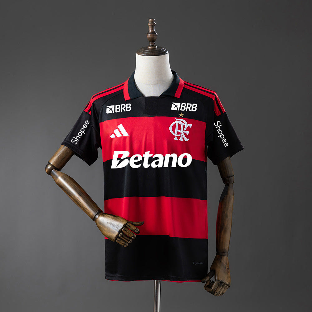 Camisa Flamengo - 2026/27 Home Versão Torcedor + Patrocínios