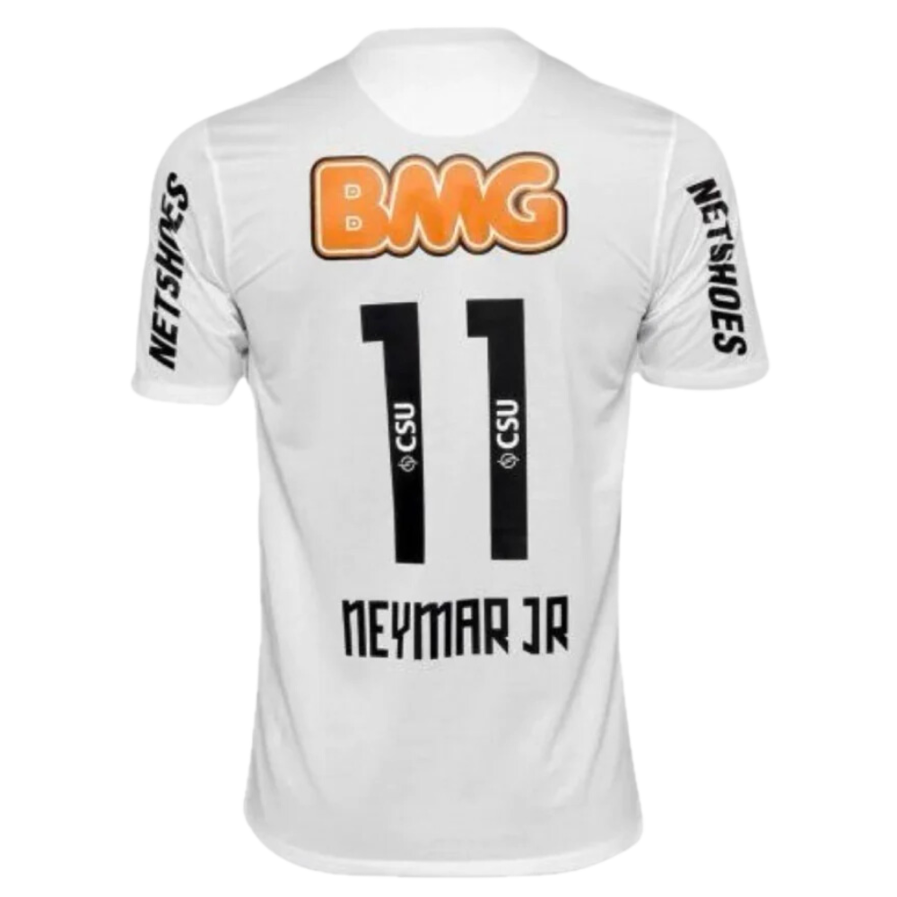 Camisa PEIXÃO 2012 (# NEYMAR JR - 11) - Torcedor Masculina - Versão Retro