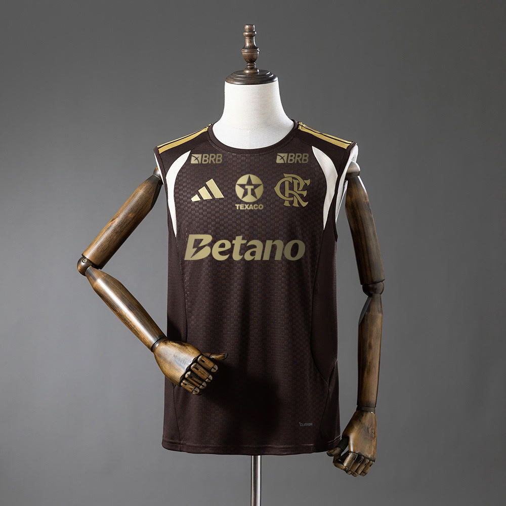 Camisa Regata de Treino Flamengo 2026/27 Versão Torcedor + Patrocínios
