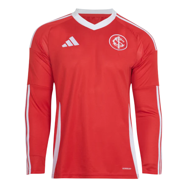 Camisa Internacional I Manga Longa 25/26 - Vermelha