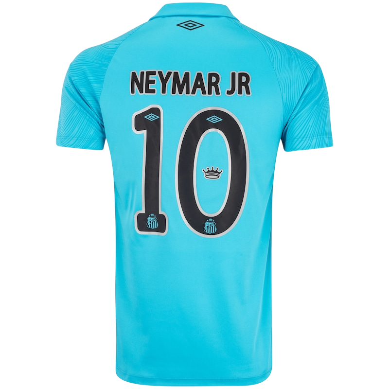 Camisa PEIXÃO 2025/26 Azul Comemorativa - Torcedor Masculina - NEYMAR JR 10 - Azul