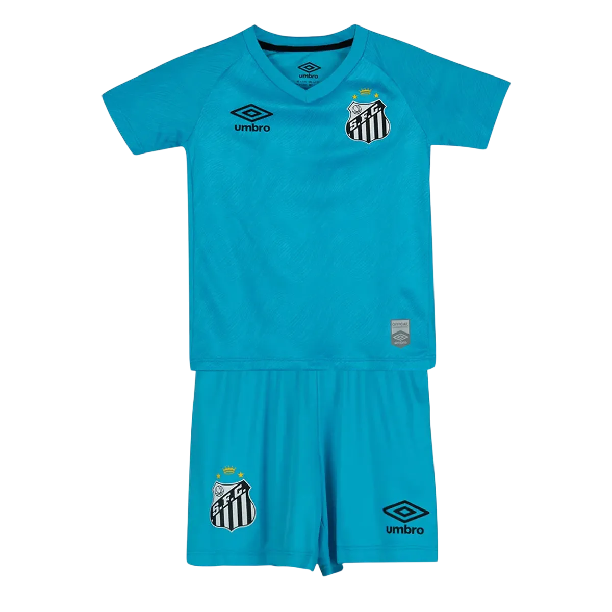 Conjunto Infantil PEIXÃO Comemorativo 25/26 – Azul