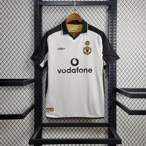 Camisa Manchester United Edição 100 Anos - DUPLA FACE -  Masculina Versão Retro