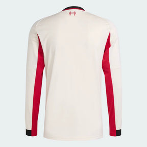 Camisa Liverpool II Manga Longa 25/26 Torcedor Adidas - Branca