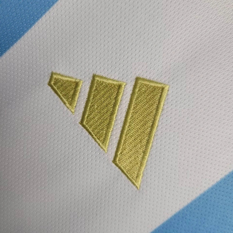 Camisa Argentina Home 24/25 - Adidas Torcedor Masculina