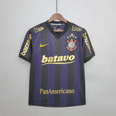 Camisa Timão Third 09/10 - Versão Retro - Roxa e Preto