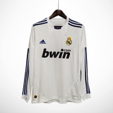 Camisa Real Madrid Titular 10/11 - Versão Retro Manga Longa