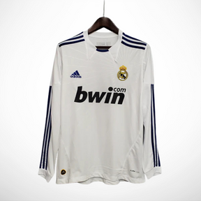 Camisa Real Madrid Titular 10/11 - Versão Retro Manga Longa