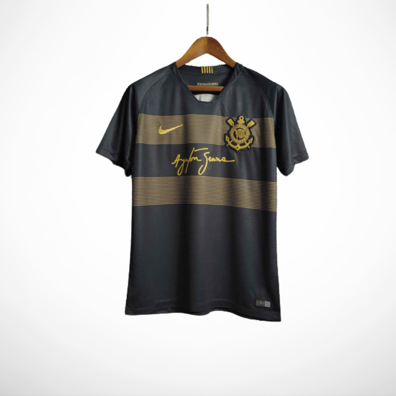 Camisa Timão II 18/19 Ayrton Senna - Versão Retro