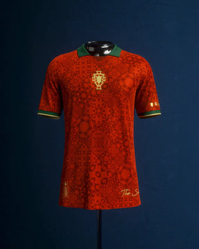 Camisa Portugal Cristiano Ronaldo Comma Footbal Gola Polo