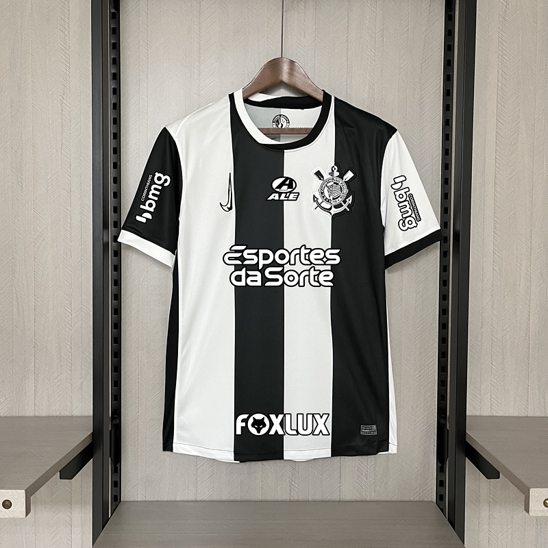 Camisa Corinthians - 2024/25 Third Versão Torcedor + Patrocínios