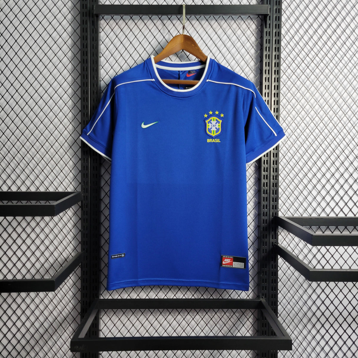 Camisa Brasil Retrô - 1998 Away