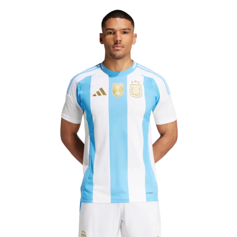 Camisa Argentina Home 24/25 - Adidas Torcedor Masculina
