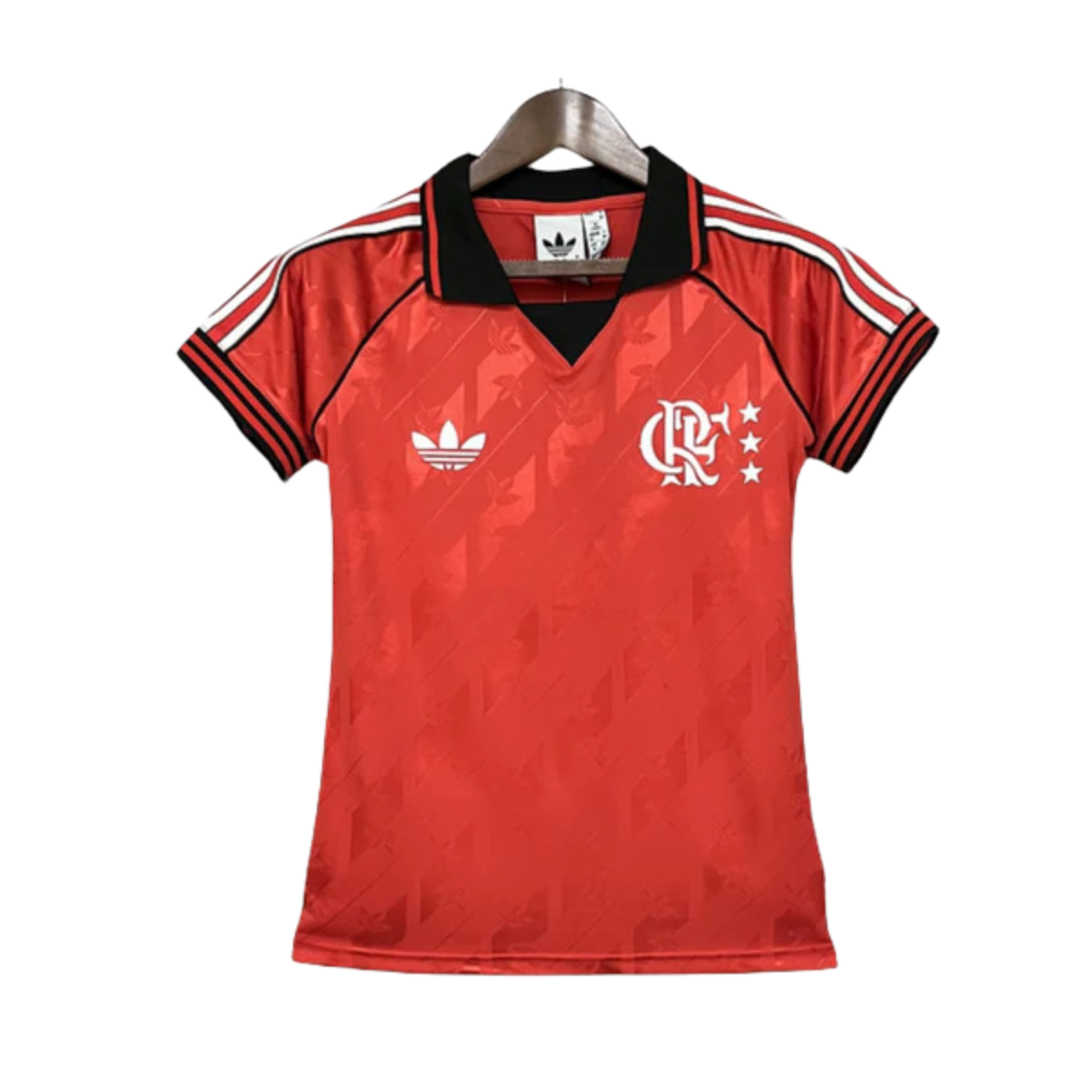 Camisa Flamengo LifeSyler 24/25 - Versão Torcedor Feminina - Vermelho e Branco