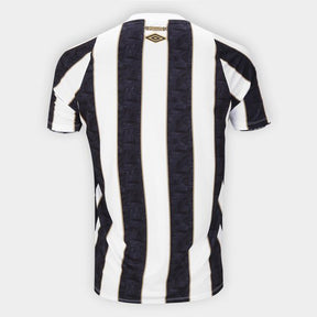 Camisa PEIXÃO II 24/25 - Torcedor Masculina - Preto e Branco