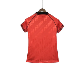 Camisa Flamengo LifeSyler 24/25 - Versão Torcedor Feminina - Vermelho e Branco