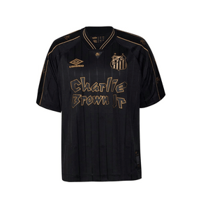 Camisa PEIXÃO Charlie Brown (NEYMAR JR - 10)  24/25 - Torcedor Masculina - Preto