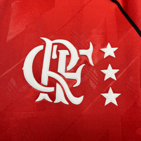 Camisa Flamengo LifeSyler 24/25 - Versão Torcedor Feminina - Vermelho e Branco