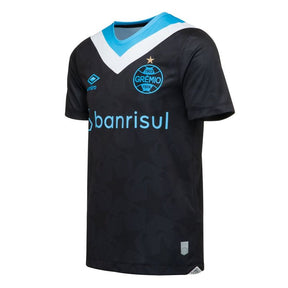 Camisa Grêmio III 24/25 - Torcedor Masculina - Preto e Azul