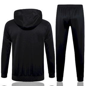Conjunto Agasalho Treino Barcelona 24/25 - Preto