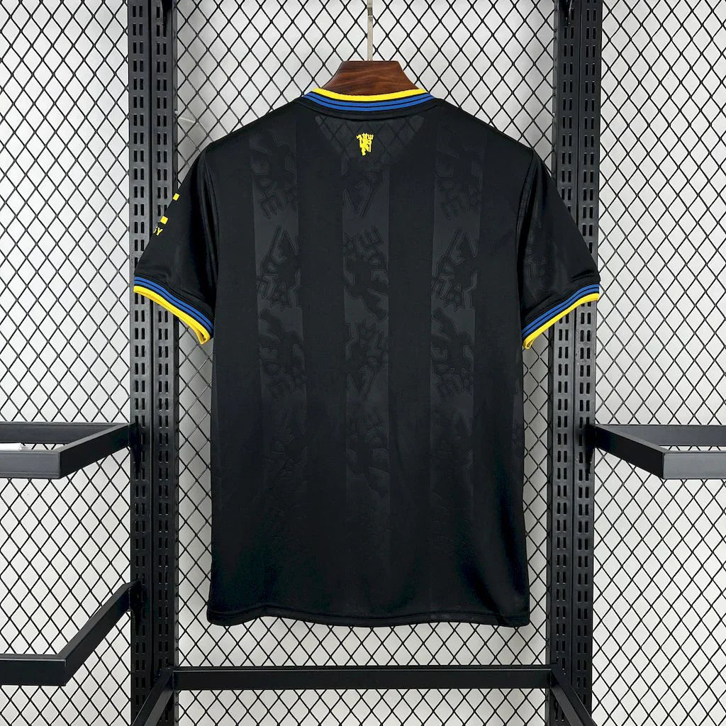 Camisa Manchester United III 25/26 - Torcedor Adidas Masculina - Preta