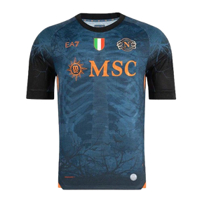 Camisa Napoli EA7 Halloween 25/26 - Azul Naval