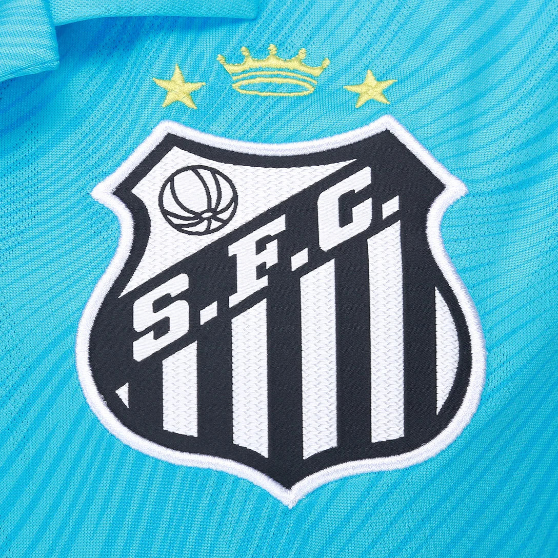Camisa PEIXÃO Comemorativa  25/26 - Torcedor Feminina - Azul