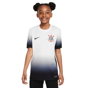 Conjunto Infantil Timão I 24/25 - Branco e Preto