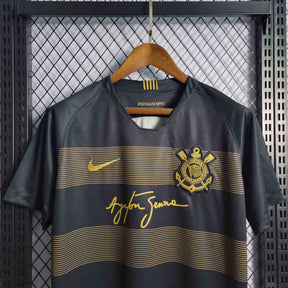 Camisa Timão II 18/19 Ayrton Senna - Versão Retro