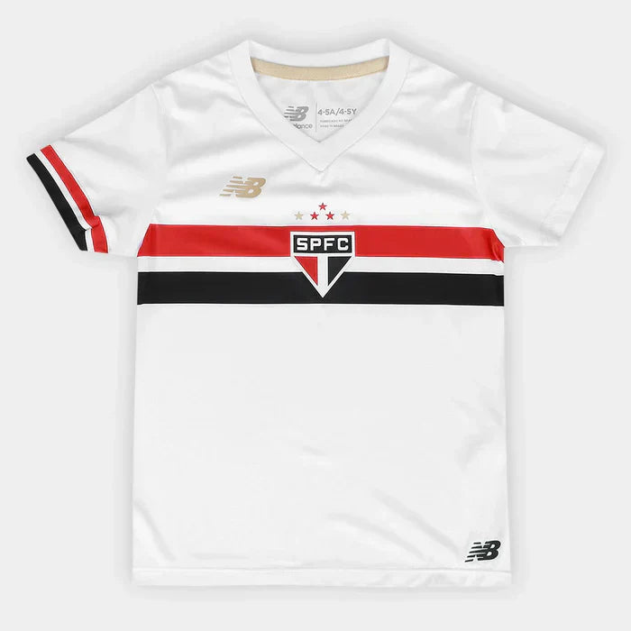 Conjunto Infantil São Paulo I 25/26  – Branco