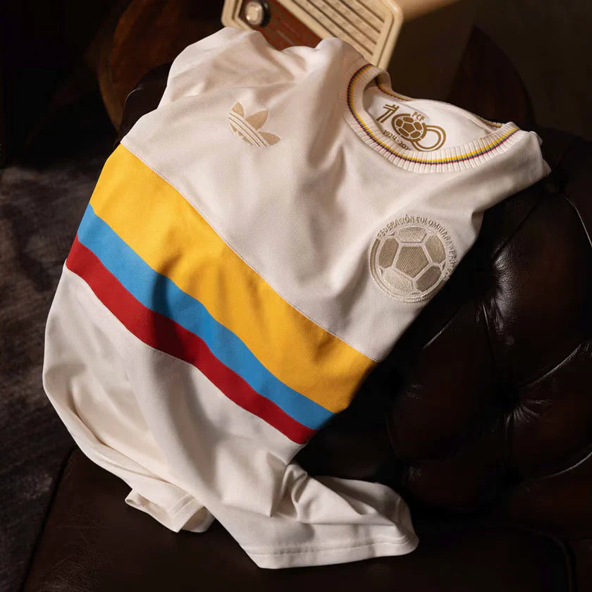 Camisa Colômbia 100 Anos- Adidas Torcedor Masculina