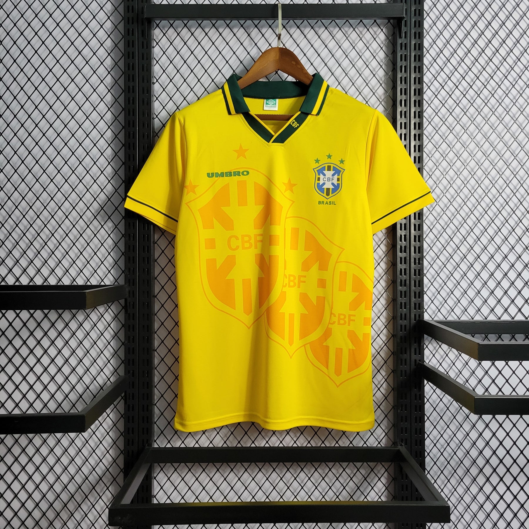Camisa Brasil Retrô - 1993/94 Home