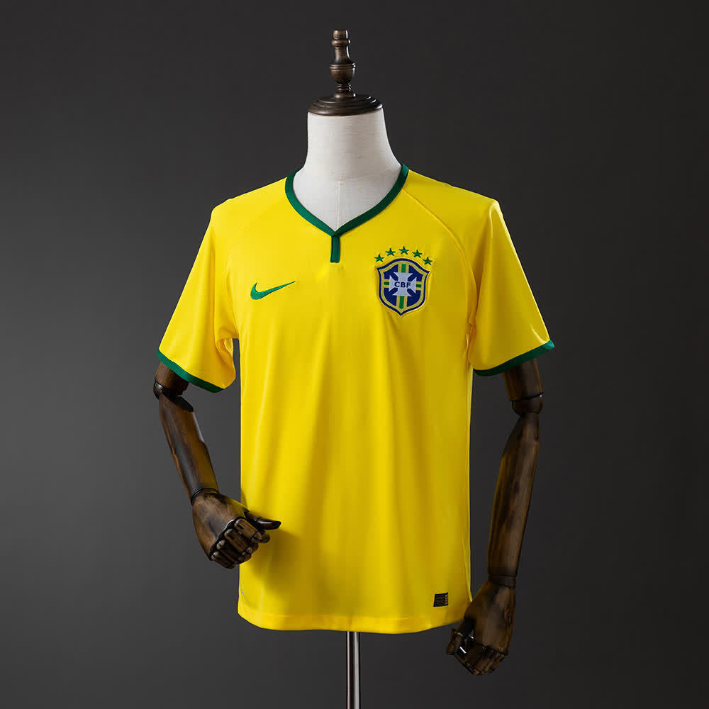 Camisa Brasil Retrô - 2014 Home