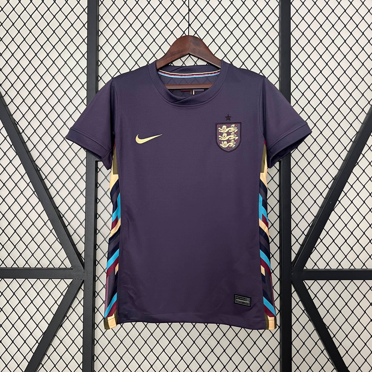 Camisa Inglaterra - 2024 Away Feminina Versão Torcedor