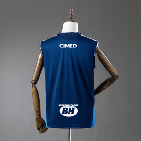 Camisa Regata de Treino Cruzeiro - 2026/27 + Patrocínios