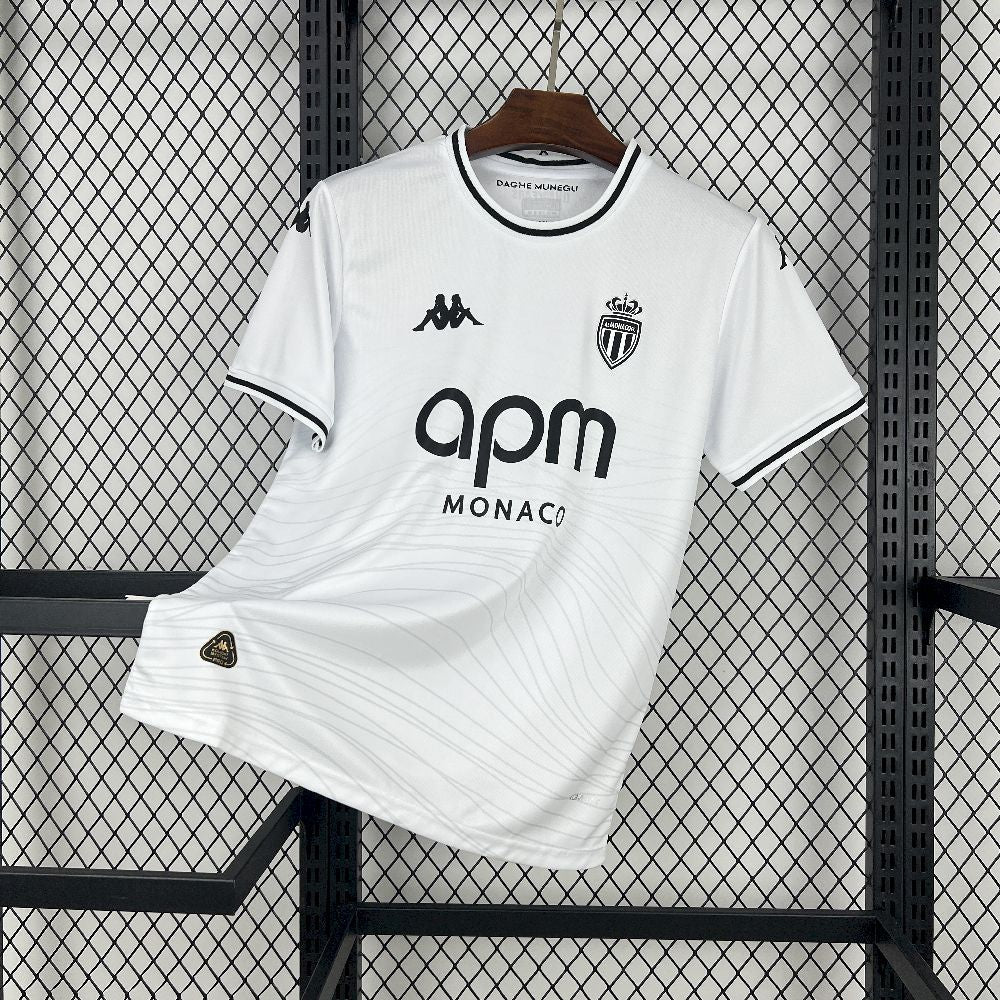 Camisa Mônaco II 25/26 - Torcedor Masculina - Branca