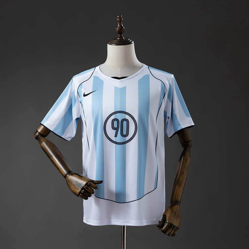 Camisa Total 90 - 2025 White and Blue