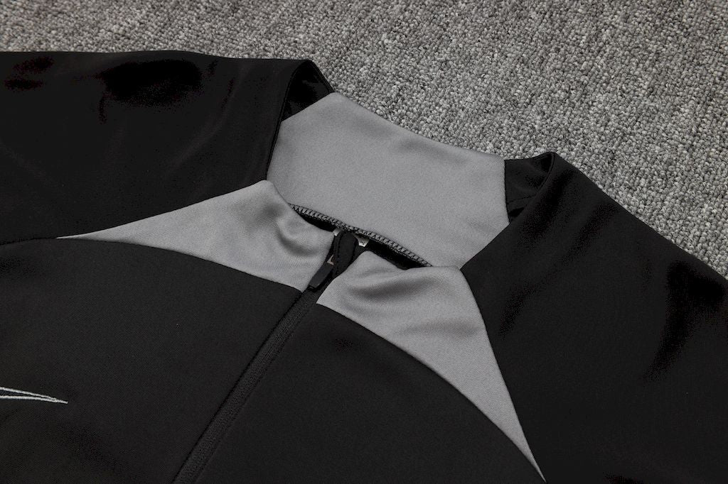 Conjunto Agasalho Treino Timão Preto 24/25- Preto