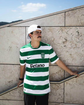 Camisa Sporting Home 25/26 - Nike Torcedor Masculina