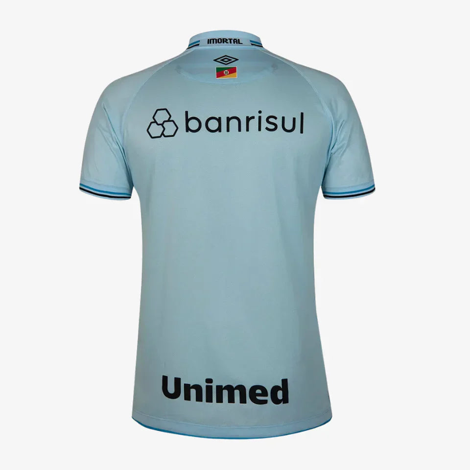 Camisa Grêmio II 25/26 - Jogador Masculina - Azul e Preta